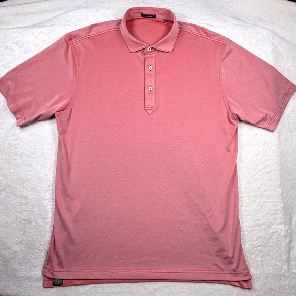 turtleson Other - Turtleson Polo Shirt Mens XL Pink Short Sleeve Stretch Performance Golf